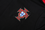 Portugal 24/25 Men's Black Hoodie Tracksuit