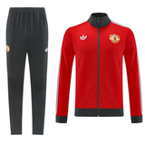 Manchester United 24/25 Men's Originals Red Long Zip Jacket
