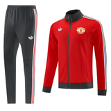 Manchester United 24/25 Men's Originals Red Long Zip Jacket