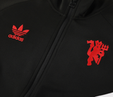 Manchester United 24/25 Men's Originals Black Long Zip Jacket