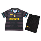 Inter Milan 97/98 Kid's Away Retro Mini-Kit