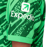 CHAMPIONS 24/25 Liverpool 24/25 Kid's Green Goalkeeper Shirt and Shorts