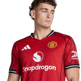 Manchester United 25/26 Authentic Men's Home Shirt