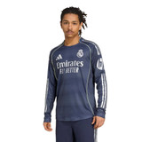 Real Madrid 25/26 Authentic Men's Away Long Sleeve Shirt