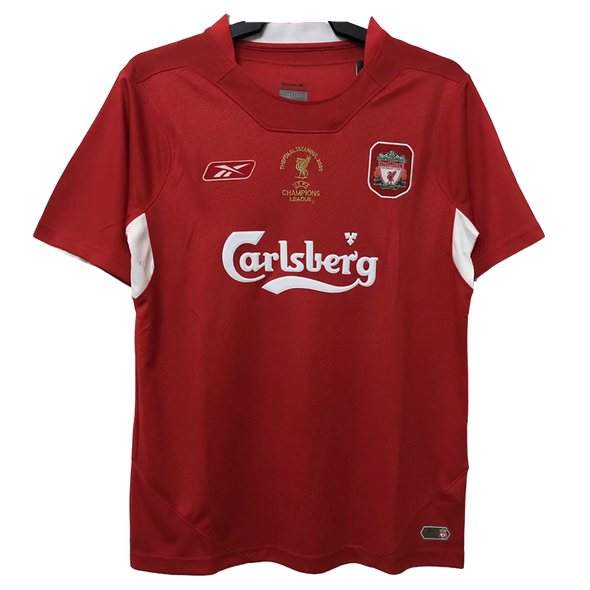Liverpool 04/05 Men's Home Retro Shirt UCL Edition