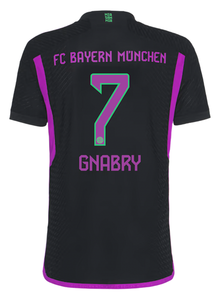 GNABRY #7 Bayern Munich 23/24 Authentic Men's Away Shirt