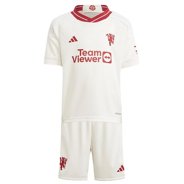 Manchester United 23/24 Kid's Third Shirt and Shorts