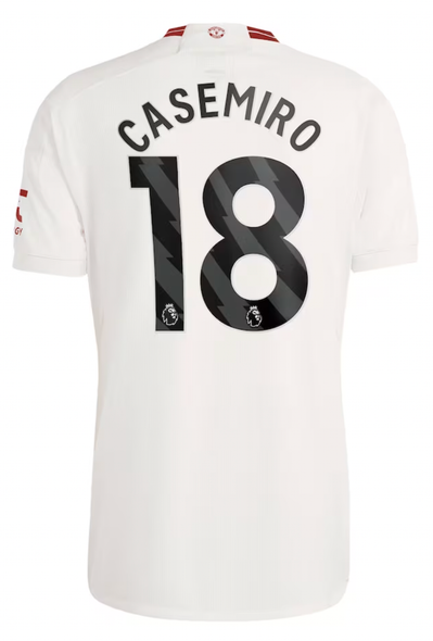 CASEMIRO #18 Manchester United 23/24 Stadium Men's Third Shirt - PL Font