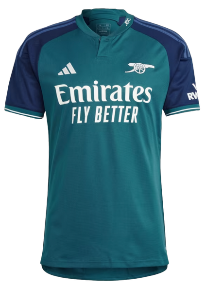 SAKA #7 Arsenal 23/24 Stadium Men's Third Shirt - Arsenal Font