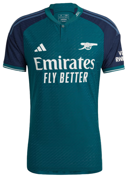 ØDEGAARD #8 Arsenal 23/24 Authentic Men's Third Shirt - PL Font