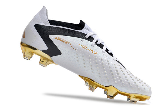Adidas Predator Accuracy.1 Low FG - White/Gold