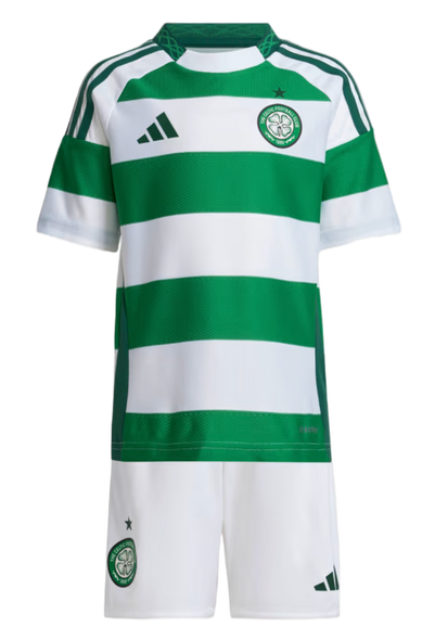 Celtic 24/25 Kid's Home Shirt and Shorts