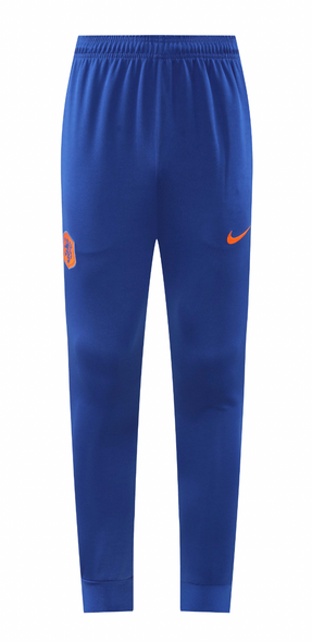 Netherlands 2024 Men's Blue Long Zip Jacket