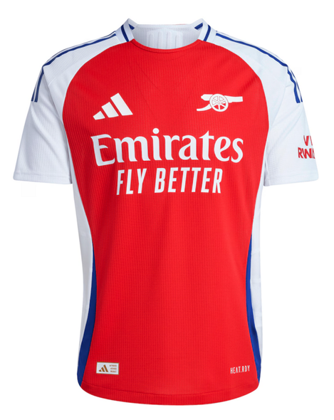 ØDEGAARD #8 Arsenal 24/25 Authentic Men's Home Shirt - PL Font
