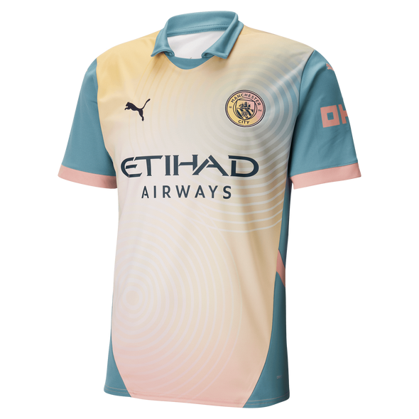 Manchester City 24/25 Kid's Fourth Shirt and Shorts