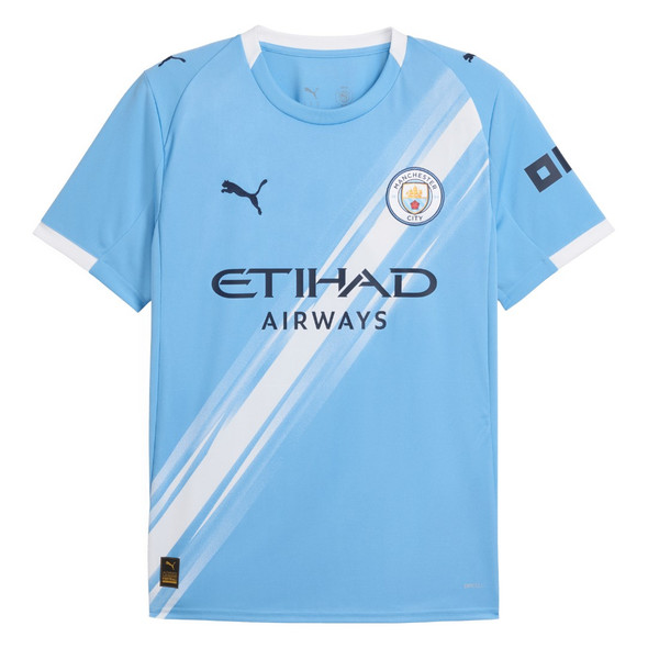 HAALAND #9 Manchester City 25/26 Stadium Men's Home Shirt - PL Font