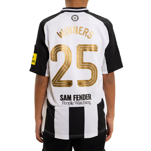 Carabao Cup Winners Newcastle United 24/25 Kid's Home Shirt and Shorts