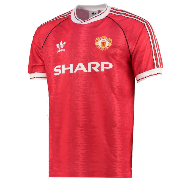 Manchester United 90/92 Men's Home Retro Shirt