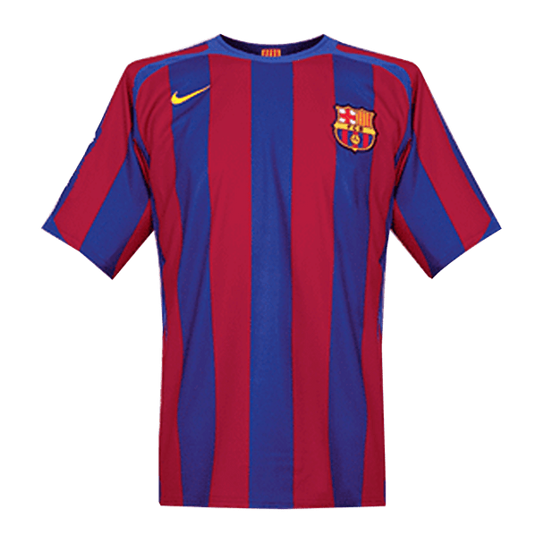 Barcelona 05/06 Men's Home Retro Shirt
