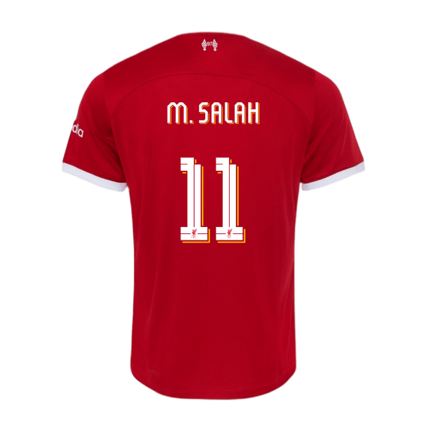 M.SALAH #11 Liverpool 23/24 Authentic Men's Home Shirt - LFC Font