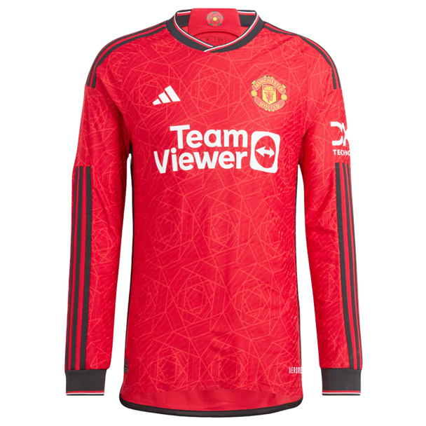 Manchester United 23/24 Men's Home Long Sleeve Shirt