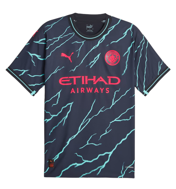 Manchester City 23/24 Authentic Men's Third Shirt