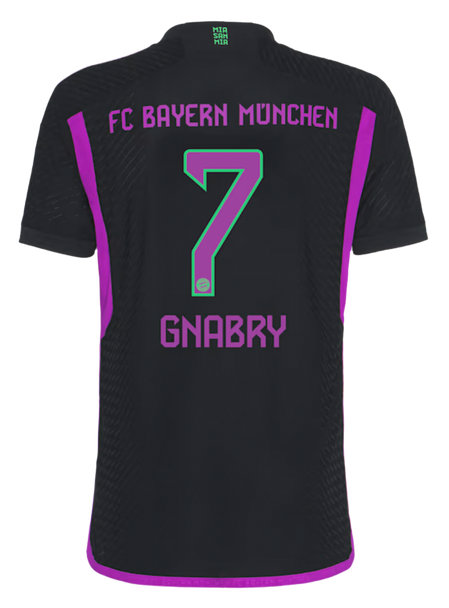 GNABRY #7 Bayern Munich 23/24 Authentic Men's Away Shirt