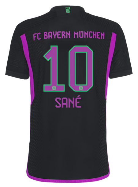 SANE #10 Bayern Munich 23/24 Authentic Men's Away Shirt