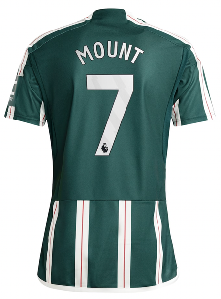 MOUNT #7 Manchester United 23/24 Stadium Men's Away Shirt - PL Font