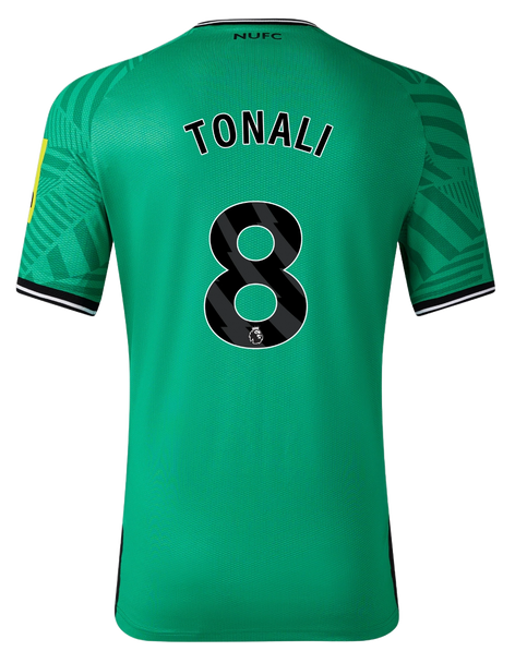 TONALI #8 Newcastle United 23/24 Authentic Men's Away Shirt - PL Font