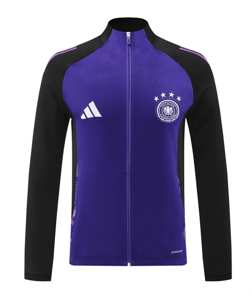 Germany 24/25 Men's Purple Long Zip Jacket