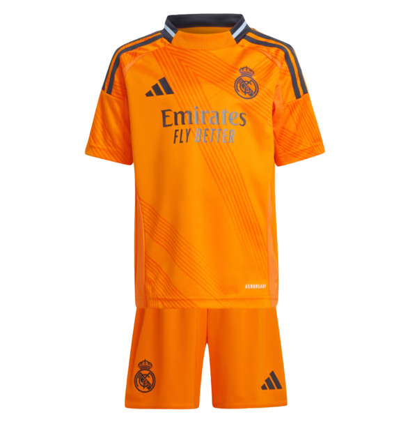 Real Madrid 24/25 Kid's Away Shirt and Shorts