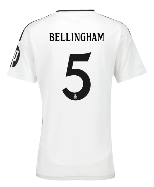 BELLINGHAM #5 Real Madrid 24/25 Women's Home Shirt