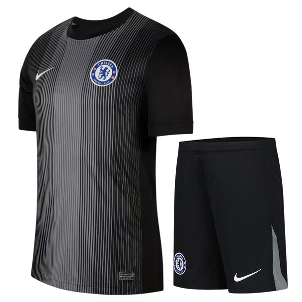 Chelsea 25/26 Kid's Home Goalkeeper Mini-Kit