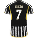 CHIESA #7 Juventus 23/24 Stadium Men's Home Shirt