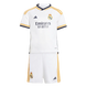 Real Madrid 23/24 Kid's Home Shirt and Shorts