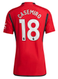 CASEMIRO #18 Manchester United 23/24 Authentic Men's Home Shirt - PL Font