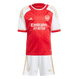 RICE #41 Arsenal 23/24 Kid's Home Shirt and Shorts - Arsenal Font