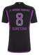 GORETZKA #8 Bayern Munich 23/24 Stadium Men's Away Shirt