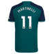 MARTINELLI #11 Arsenal 23/24 Authentic Men's Third Shirt - PL Font