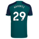 HAVERTZ #29 Arsenal 23/24 Authentic Men's Third Shirt - PL Font