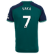 SAKA #7 Arsenal 23/24 Stadium Men's Third Shirt - PL Font