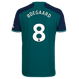 ØDEGAARD #8 Arsenal 23/24 Authentic Men's Third Shirt - PL Font