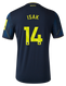 ISAK #14 Newcastle United 23/24 Stadium Men's Third Shirt - PL Font