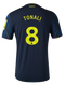 TONALI #8 Newcastle United 23/24 Stadium Men's Third Shirt - PL Font