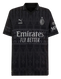 AC Milan X Pleasures 23/24 Authentic Men's Dark Shirt