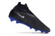 Nike Phantom GX Elite DF FG Football Boots - Drak Gray/Blue