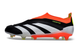Adidas Predator Elite FG Laceless - Black/Solar Red/White