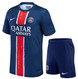 Paris Saint-Germain 24/25 Kid's Home Shirt and Shorts