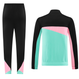 Manchester City 24/25 Men's Turquoise-Black Long Zip Jacket